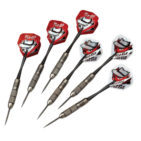 Image of Fat Cat Twin Pack Steel Tip Darts 19 Grams