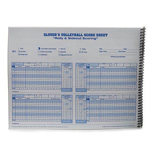 Volleyball Scorebook | 1111XXXX
