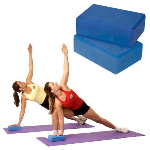 YOGA BLOCKS 4" - BLUE | 1301953