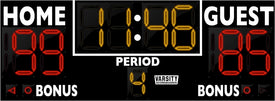 8' x 3' Basketball Scoreboard | 1459568