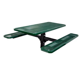 6' Single Pedestal Table Surf Mnt Perf | 1275582