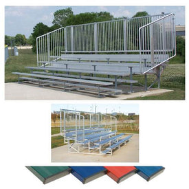 5 Row 15' Vertical Picket Bleacher | NB0515CV