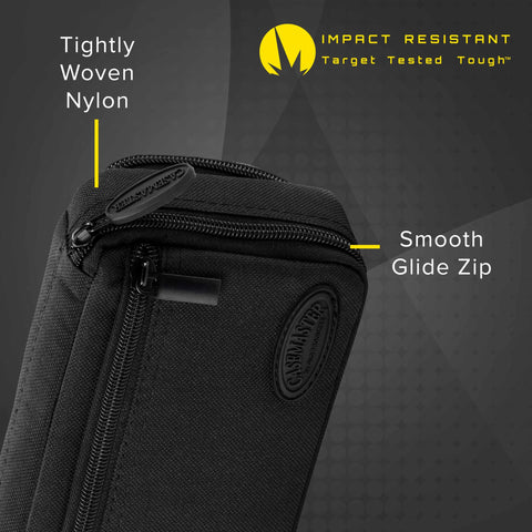 Image of Casemaster Plazma Plus Dart Case with Black Zipper and Phone Pocket