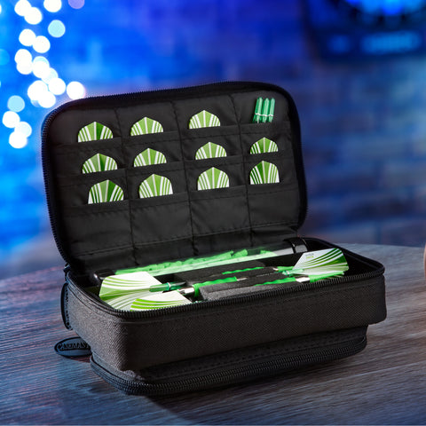 Image of Casemaster Plazma Plus Dart Case with Black Zipper and Phone Pocket
