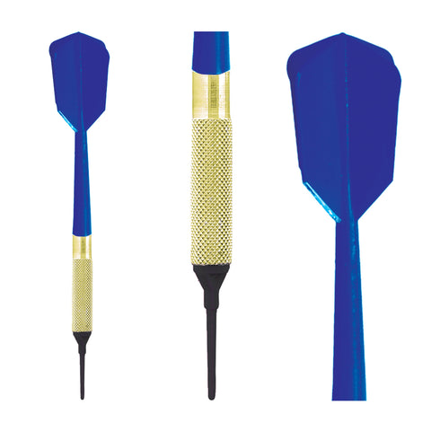 Image of Viper Commercial Brass Bar Darts - Bag of 45 - Blue