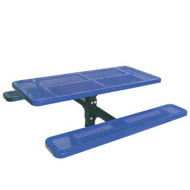 6' Single Pedestal Table Inground Perf | 1275575