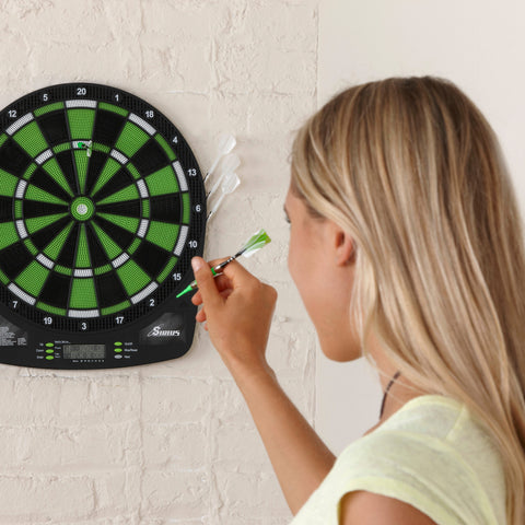 Image of Fat Cat Sirius Electronic Dartboard, 13.5" Compact Target