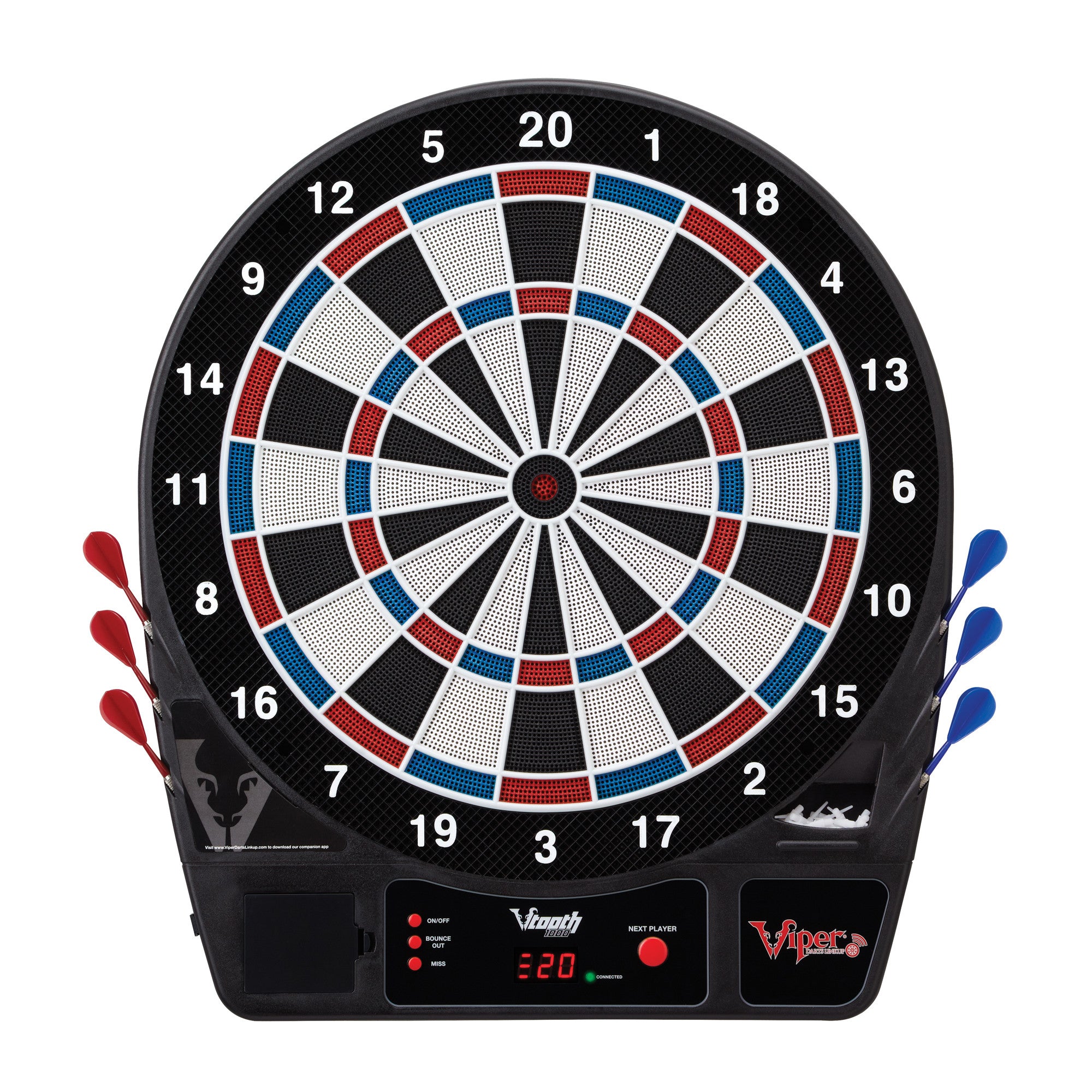 Viper Vtooth 1000® Online Electronic Dartboard