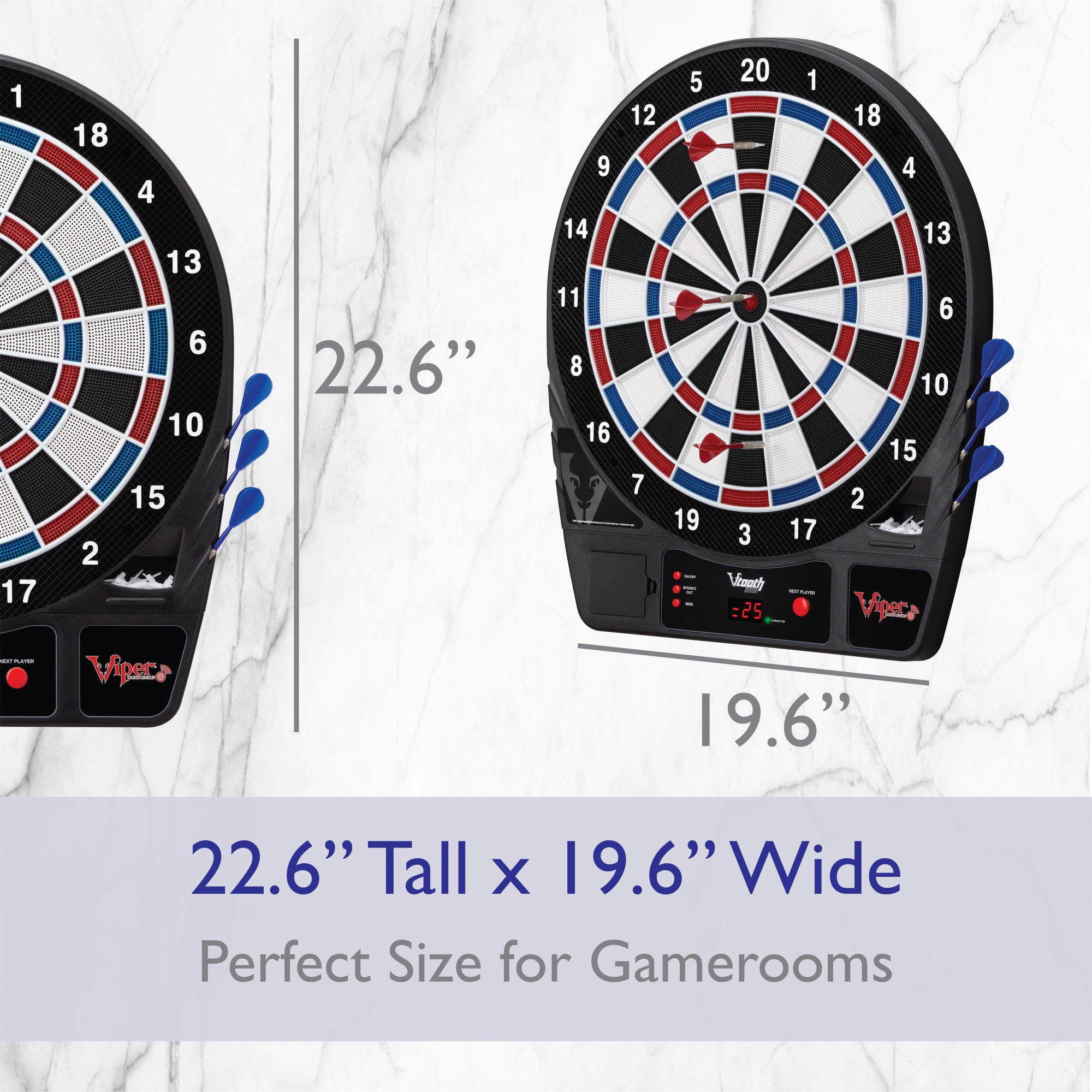 Viper Vtooth 1000® Online Electronic Dartboard
