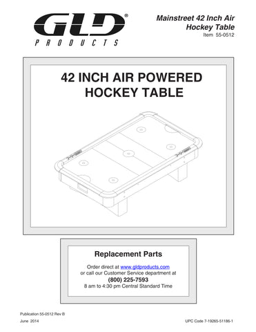Image of Mainstreet Classics 42" Table Hockey