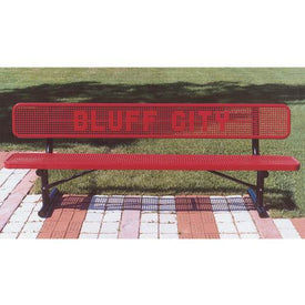 6' Letter Bench Surf Perf 11 Spaces Max | 1275612