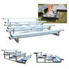 4 Row 21' Low Rise Pref. Bleacher