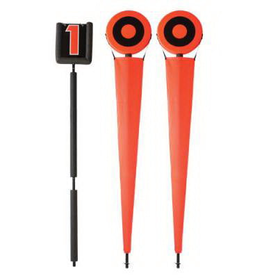 J.V. Chain Set w/Solid Orange Banners | 1370765