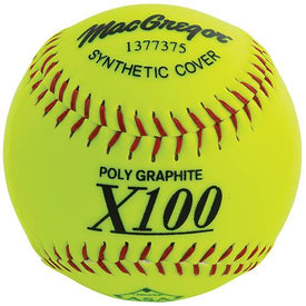 MacGregor X52RE USA Slow Pitch 12" Leather Softball - One Dozen | 1377377