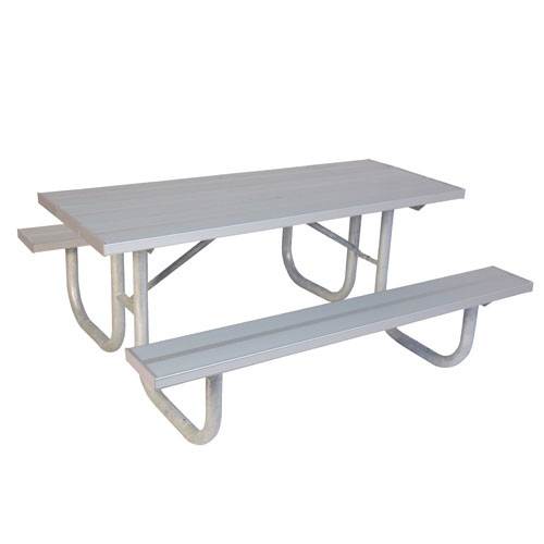 8' Single Sided H-D ADA Table, Alum | 1276060