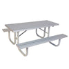 6'  H-D Table, Aluminum | 1276039