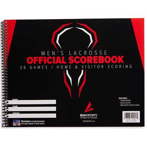 BSN SPORTS Men's Lacrosse Scorebook | 1377127