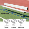 27' Permanent Bench w/Back