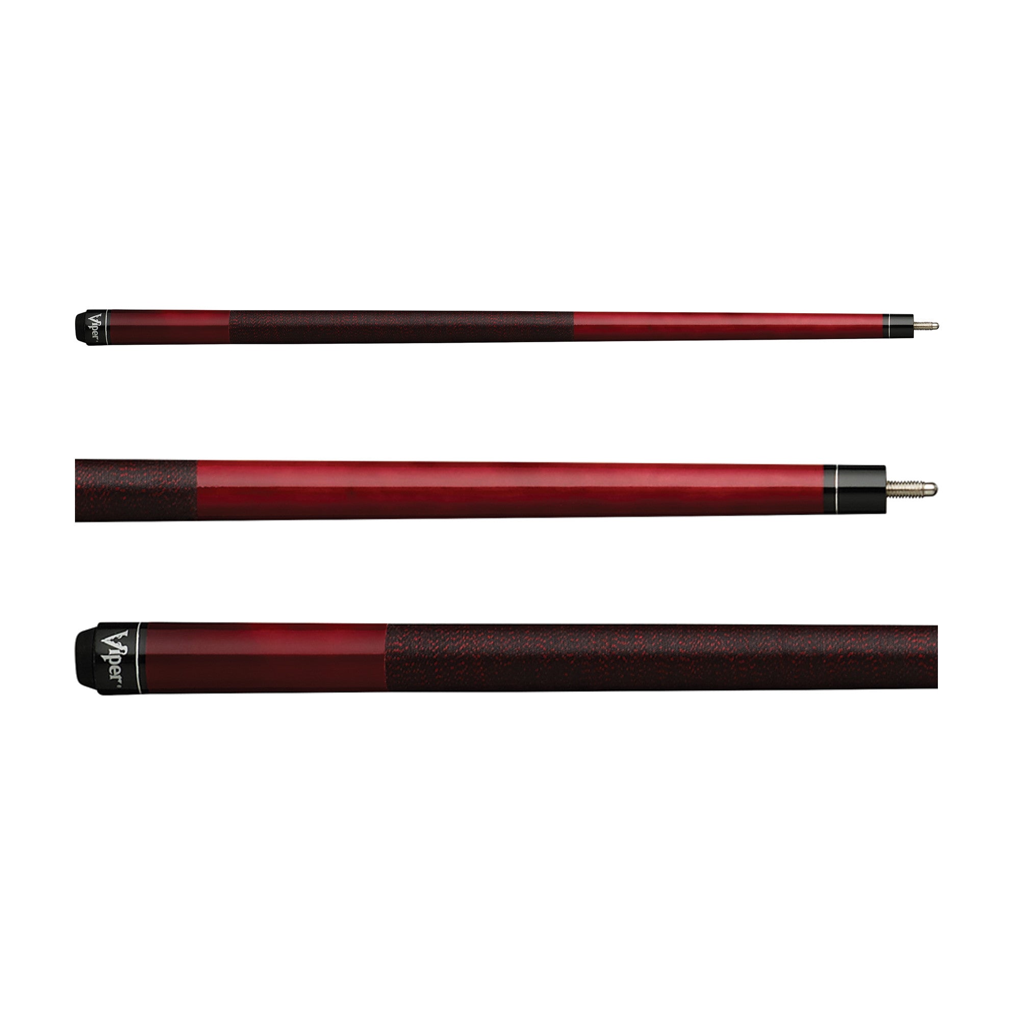 Viper Elite Series Red Wrapped Billiard/Pool Cue Stick