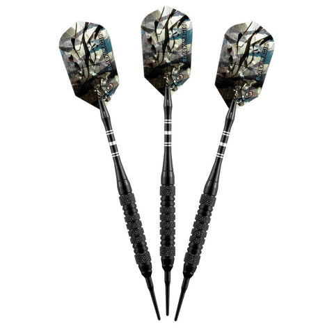 Image of Viper Black Magic 6 Knurled Rings Conversion Dart Set 18 Grams