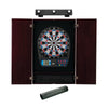 Viper 787 Electronic Dartboard, Metropolitan Mahogany Cabinet, Padded Dart MAt & Shadow Buster Dartboard Lights