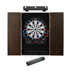 Viper Showdown Electronic Dartboard, Metropolitan Espresso Cabinet, Dart Mat & Shadow Buster Dartboard Light Bundle