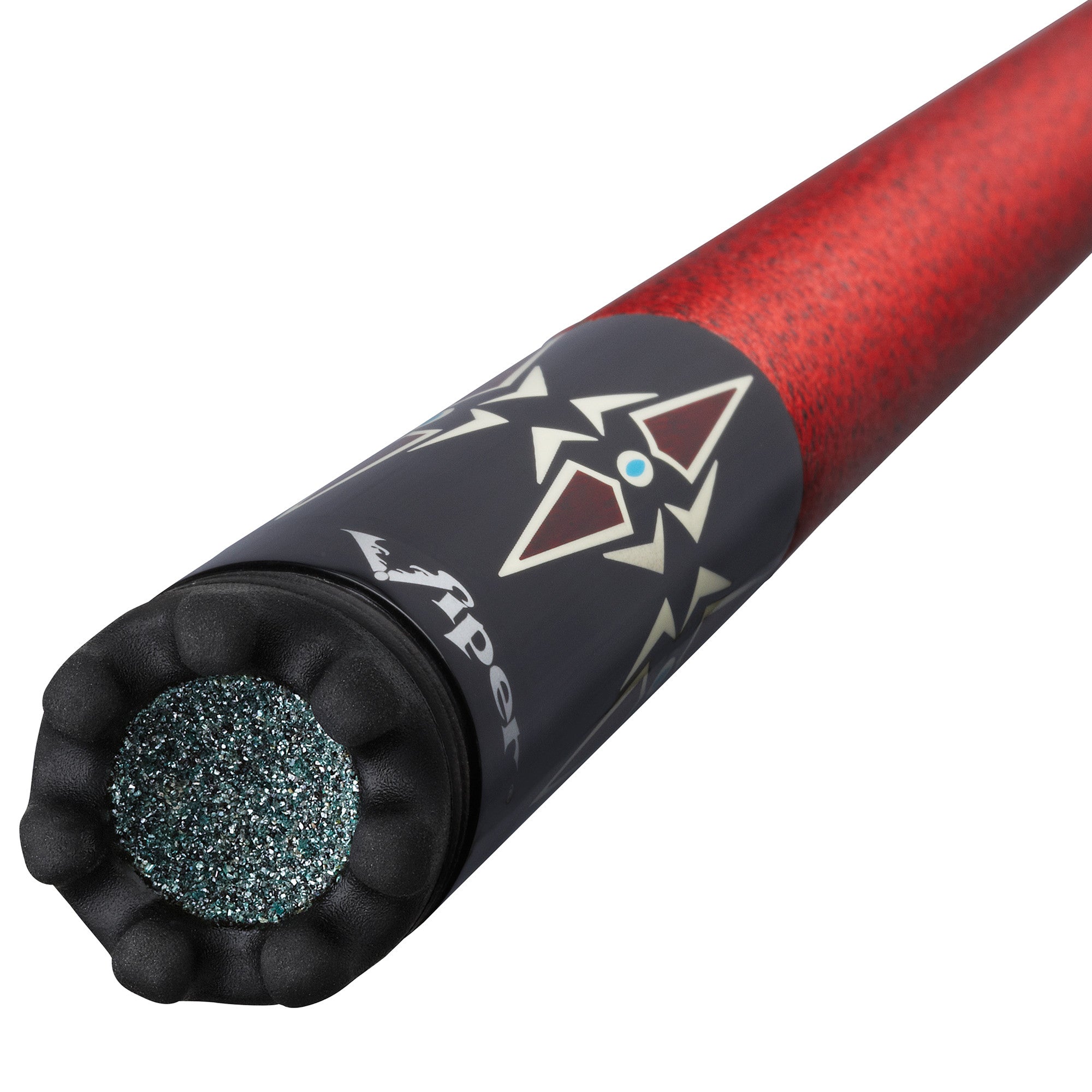 Viper Sinister Series Cue with Red Diamonds