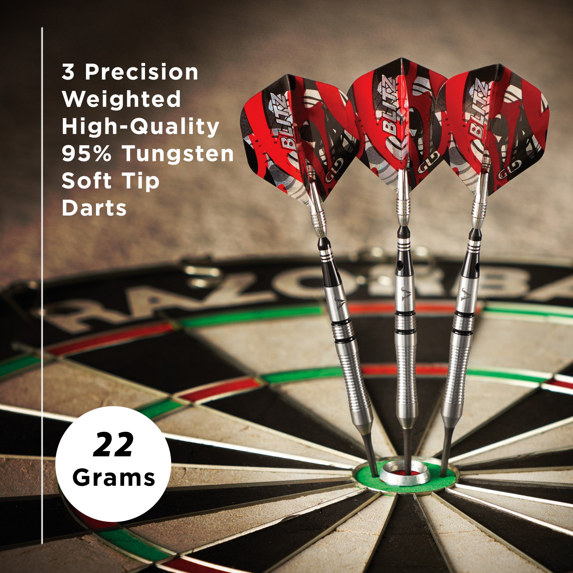 Viper Bully 80% Tungsten Steel Tip Darts