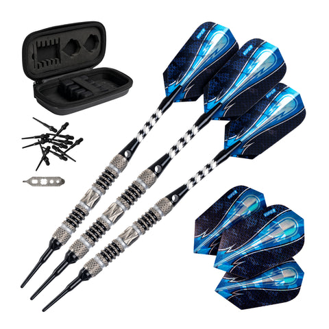 Image of Viper Astro 80% Tungsten Soft Tip Darts Black Rings
