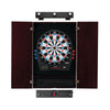 Viper Showdown Electronic Dartboard, Metropolitan Mahogany Cabinet, Laser Throw Line Marker & Shadow Buster Dartboard Lights