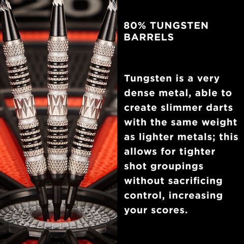 Image of Viper Astro 80% Tungsten Soft Tip Darts Black Rings
