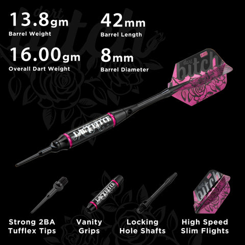 Image of Viper Vanity Dart Bitch Soft Tip Darts 16 Grams