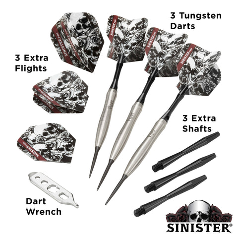Image of Viper Sinister 95% Tungsten Steel Tip Darts