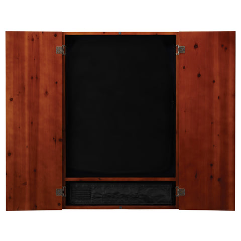 Image of Viper 797 Electronic Dartboard, Metropolitan Cinnamon Cabinet, Laser Throw Line & Shadow Buster Dartboard Light Bundle