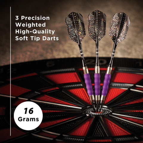 Image of Viper Sure Grip Soft Tip Darts Purple