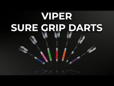 Viper Sure Grip Soft Tip Darts 18 Grams, Pink Accessory Set