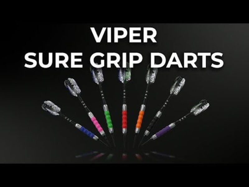 Viper Sure Grip Soft Tip Darts 18 Grams, Red Accessory Set