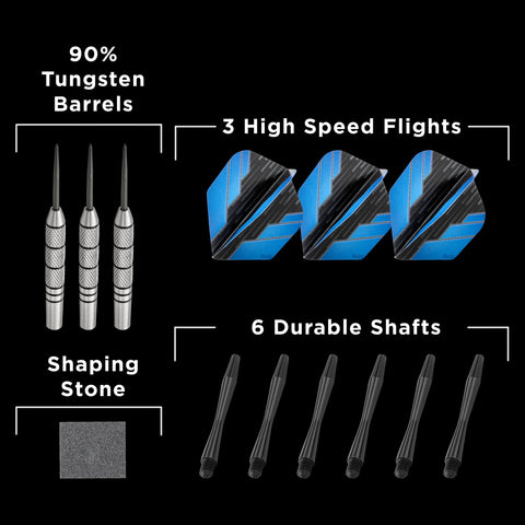Image of Fat Cat Bulletz 90% Tungsten Steel Tip Darts 23 Grams