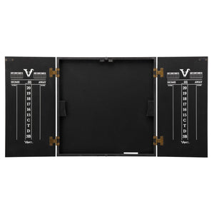 Viper Hideaway Dartboard Cabinet with Reversible Traditional Dartboard