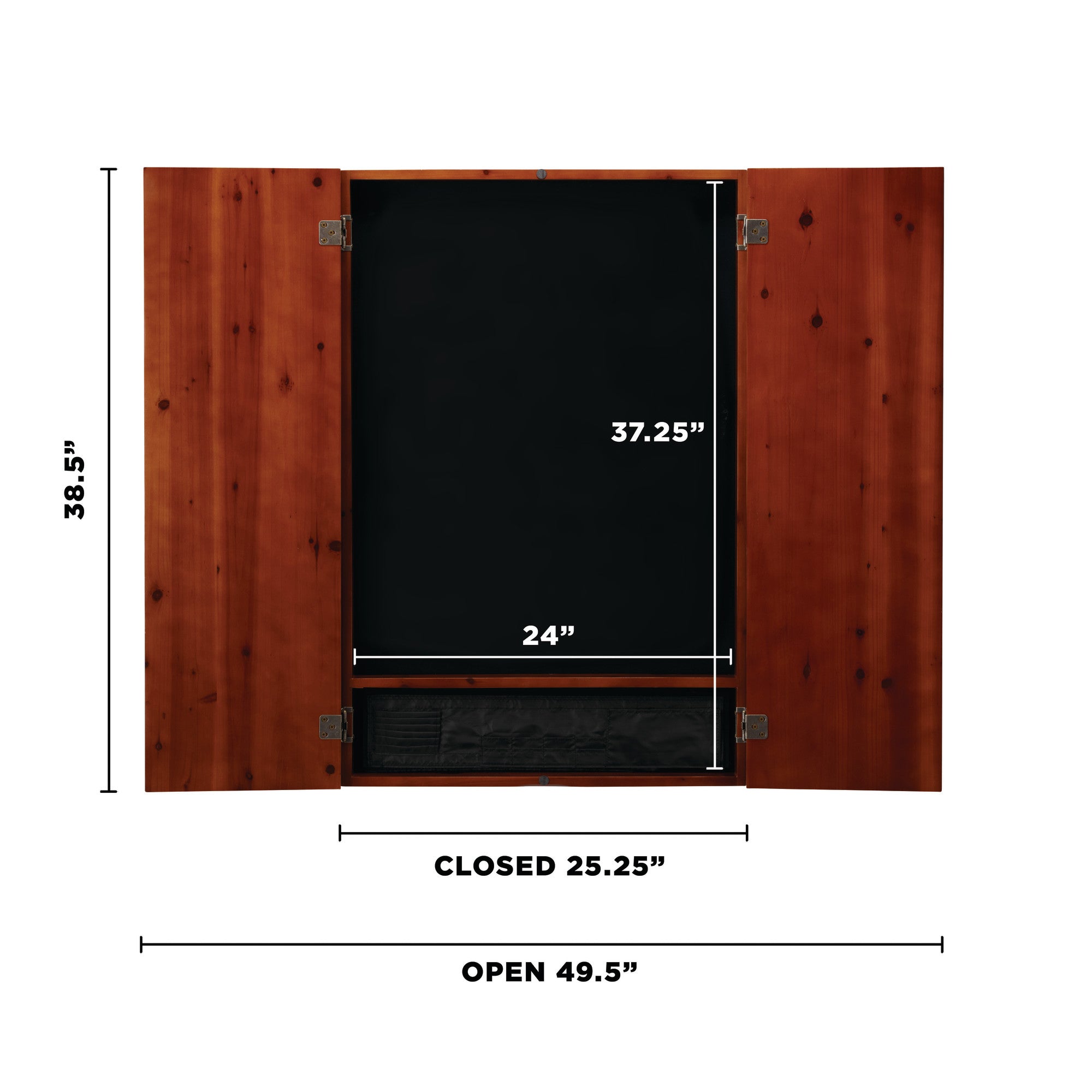 Viper 797 Electronic Dartboard, Metropolitan Cinnamon Cabinet, Dart Mat & Shadow Buster Dartboard Light Bundle