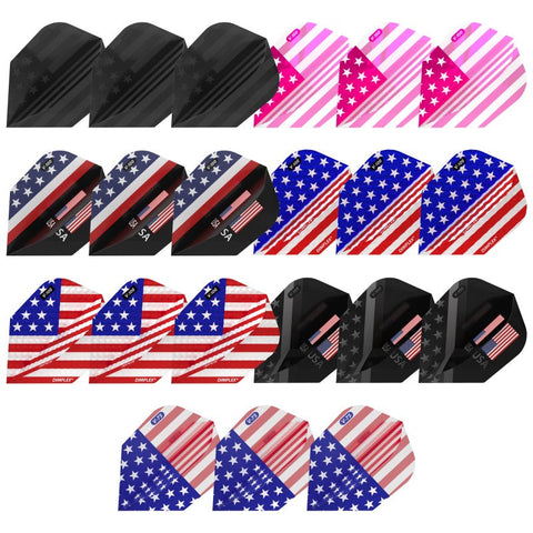 Image of Fat Cat 21 Darts in a Jar Steel Tip 20 Grams with Patriot Dart Flights