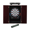 Viper Showdown Electronic Dartboard, Metropolitan Mahogany Cabinet, Padded Dart MAt & Shadow Buster Dartboard Lights