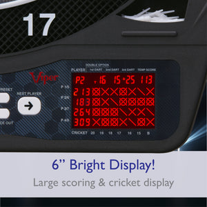 Viper Ion Illuminated Electronic Dartboard