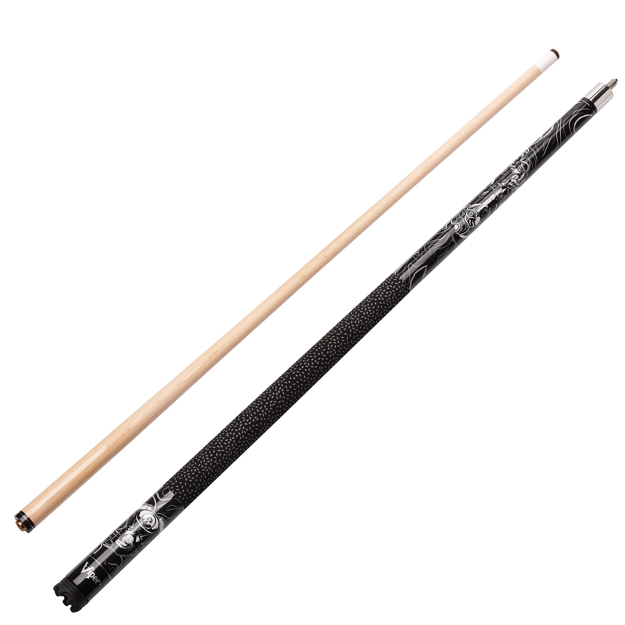 Viper Revolution Rider Cue and Casemaster Q-Vault Supreme Black Cue Case
