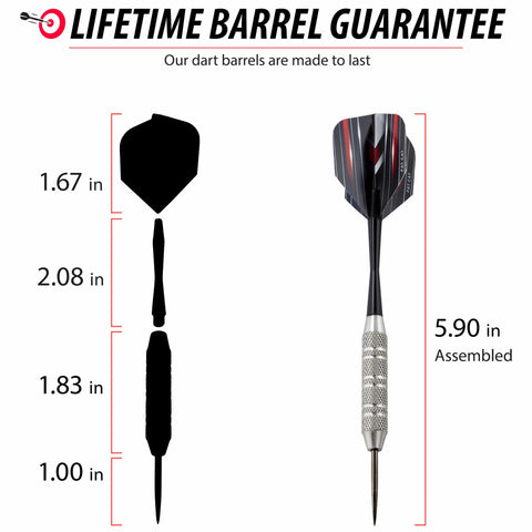 Image of Fat Cat 15 Darts in a Jar Steel Tip 20 Grams