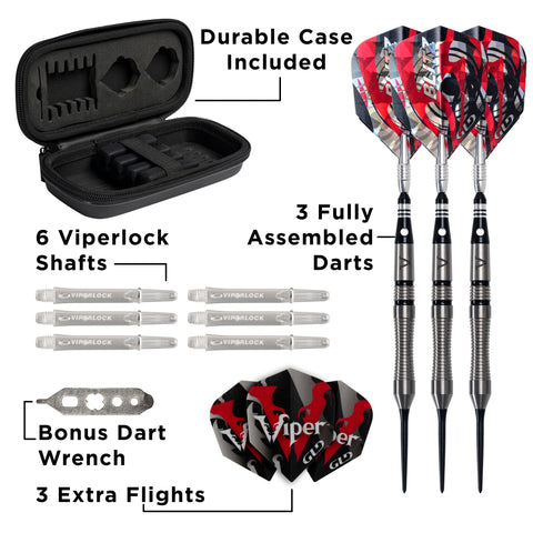 Image of Viper Bully 80% Tungsten Steel Tip Darts
