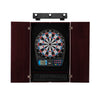 Viper 787 Electronic Dartboard, Metropolitan Mahogany Cabinet & Shadow Buster Dartboard Lights