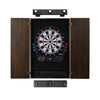 Viper 777 Electronic Dartboard, Metropolitan Espresso Cabinet, Laser Throw Line & Shadow Buster Dartboard Light Bundle