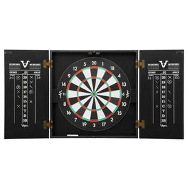 Viper Hideaway Cabinet with Coiled Paper Dartboard, 