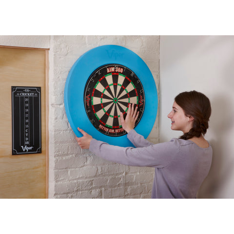 Image of Viper Guardian Dartboard Surround Pastel Blue